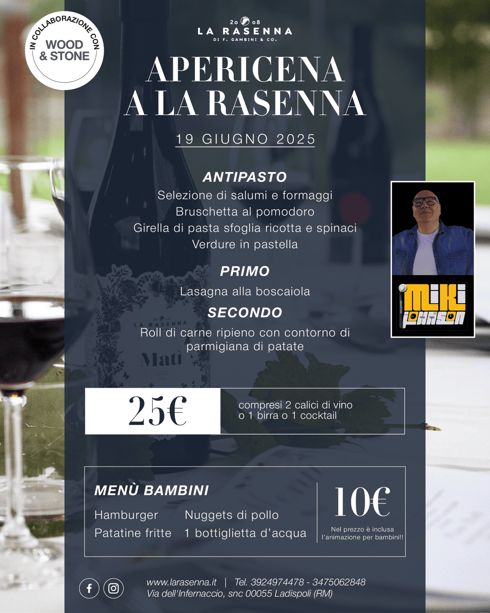 Apericena 19 Giugno